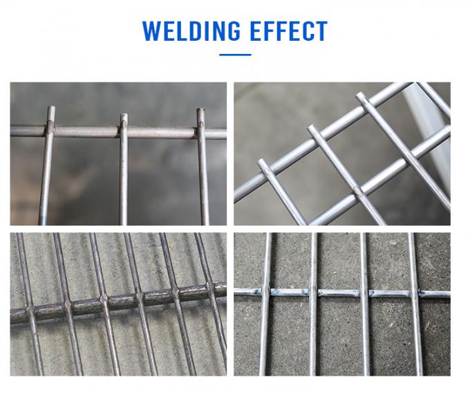 Fabrikasi Kawat Jaring Berkecepatan Tinggi dan Presisi dengan Mesin Las Rak Kawat Otomatis HWASHI untuk Rak Supermarket 5