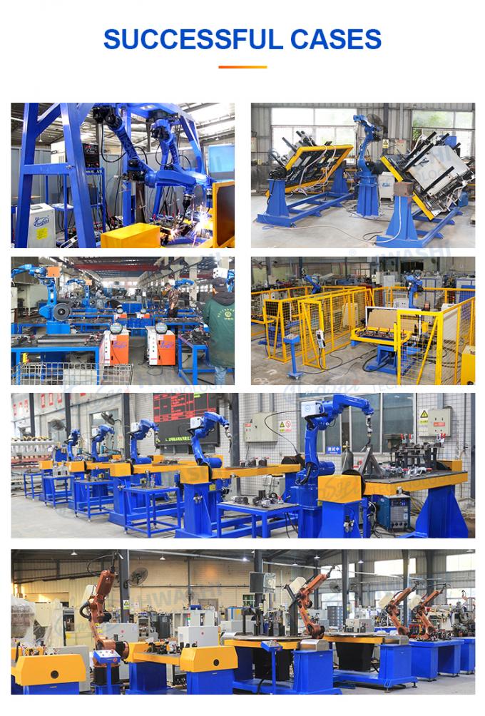 Hwashi Kondisi Baru Baterai Energy Storage Cabinet Otomatis Pengelasan Dan Penggilingan Stasiun Robot Case 16