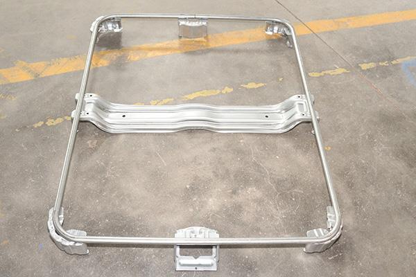 Mesin Pengelasan IBC Tote Cage Listrik 50Hz Kontrol PLC 225KVA 12