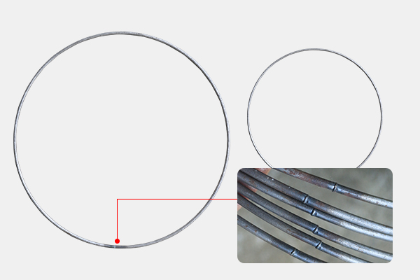 Mesin pengelasan titik otomatis untuk cincin dalam dengan distribusi kawat yang akurat 2