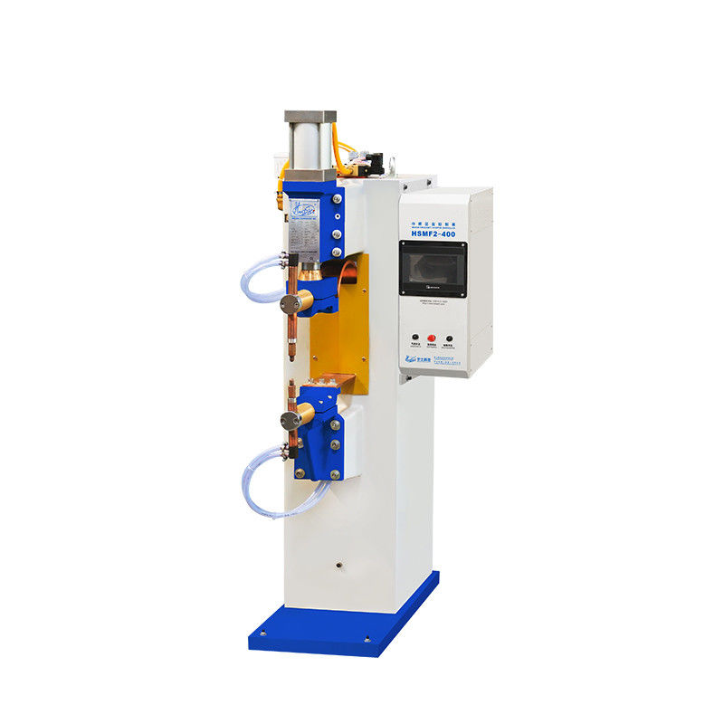 Otomatis Industri Heavy Duty Spot Welding Machine Frekuensi Menengah Untuk Lempeng Baja Tidak Berlemak
