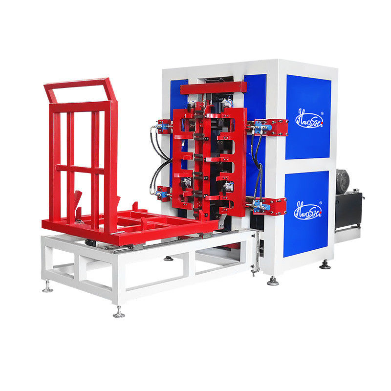 IBC Cage Frame Line Produksi Otomatis IBC Cage Frame Otomatis Hole Making Machine