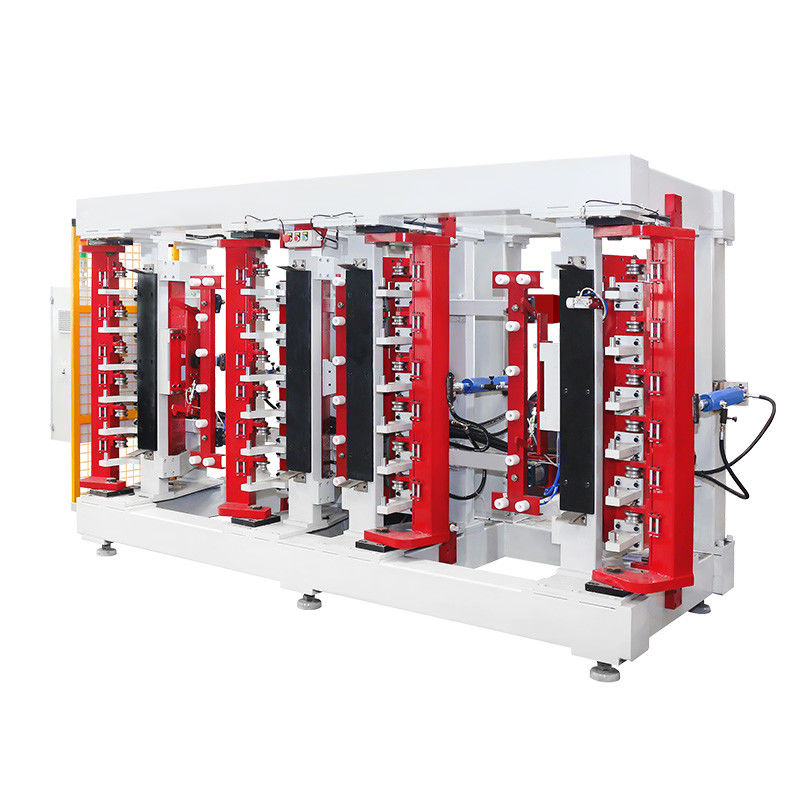 Vertikal Double Station IBC Frame Bending Machine Di IBC Cage Frame Produksi Line