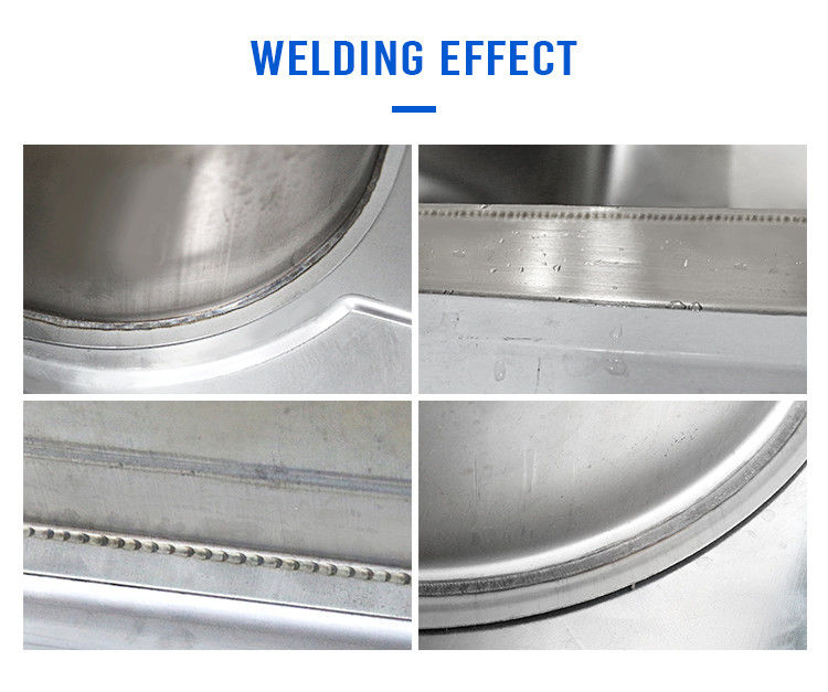 Peralatan Pengelasan Seam Industri Manual Tipe Untuk Stainless Steel Dapur Sing Sink Bowl