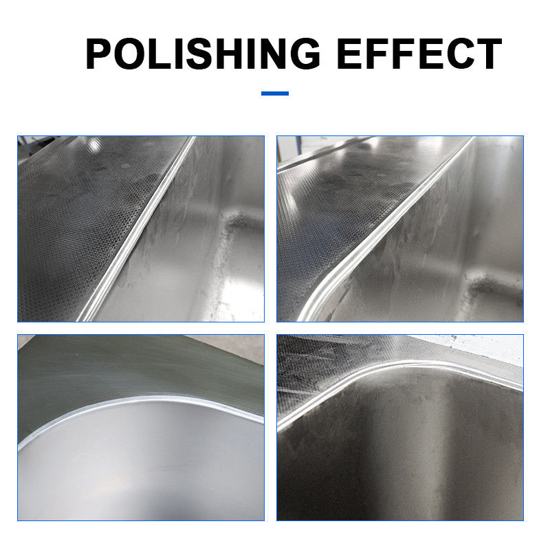 Mesin pengelasan sink stainless steel R Corner Sink Mesin polesan otomatis