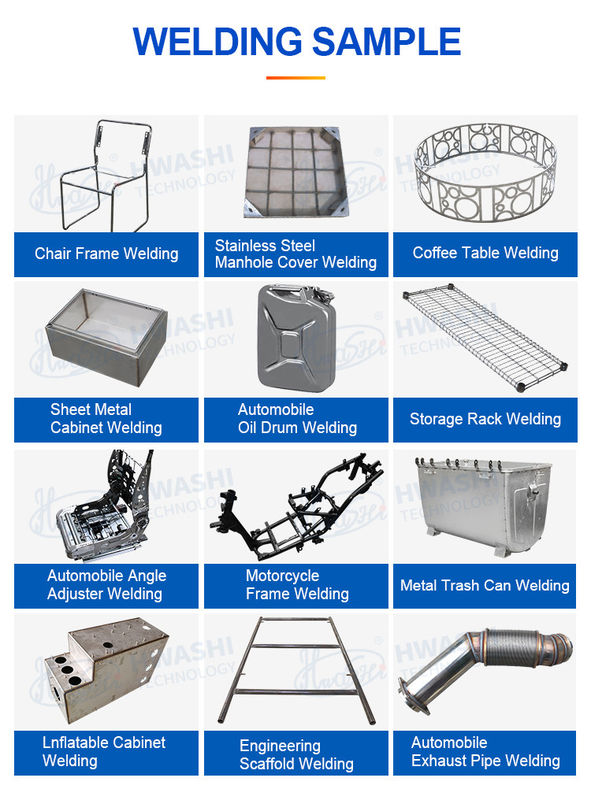 Heavy Duty Spot Welding Robot Tipe C Tipe X Pistol Pengelasan Untuk Storage Shelf Corner