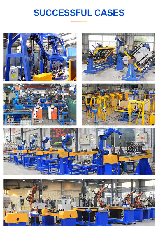 Heavy Duty Spot Welding Robot Tipe C Tipe X Pistol Pengelasan Untuk Storage Shelf Corner