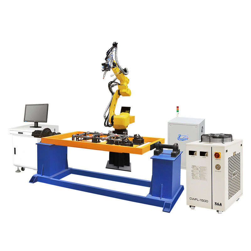 Laser Welding Robot Untuk Radiator Handuk Dan Towel Rails Robot Laser Mesin Las