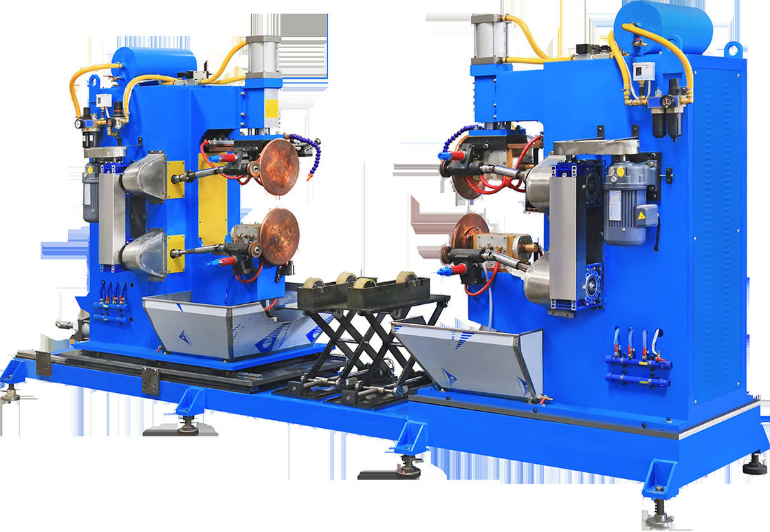 3mm PLC dikendalikan Seam Welding Machine untuk 220V / 380V Tegangan dan 8-10 Tahun Hidup
