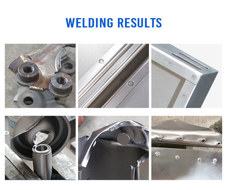 Otomatis Industri Heavy Duty Spot Welding Machine Frekuensi Menengah Untuk Lempeng Baja Tidak Berlemak