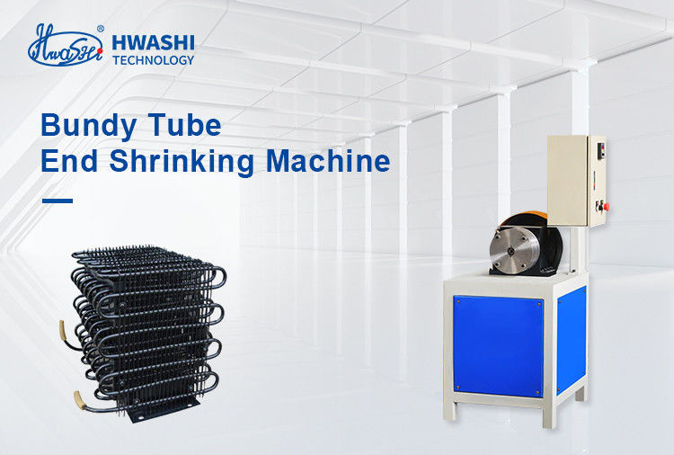 Kedalaman Ekspansi 0-25mm Mesin Flaring dan Shrinking untuk Lini Produksi Kondensor Daya Masuk 220V 50Hz