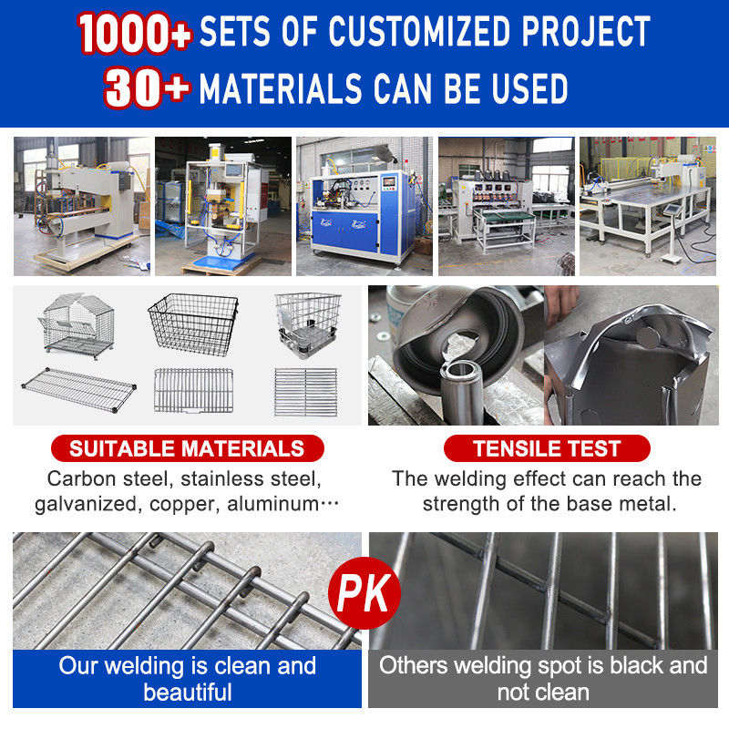 Mesin Pengelasan Wire Mesh Jenis Cantilever Dengan Feeder Lapisan Ganda 3000mm Panjang Pengelasan Efektif