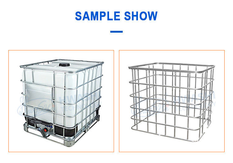 Mesin Pengelasan Kandang Kontainer Bulk Intermediary Listrik untuk Produksi Kandang Tote IBC