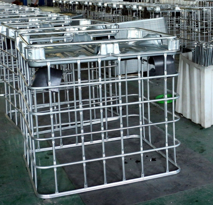 Untuk klien Brasil, jalur produksi kerangka kandang IBC yang sepenuhnya otomatis