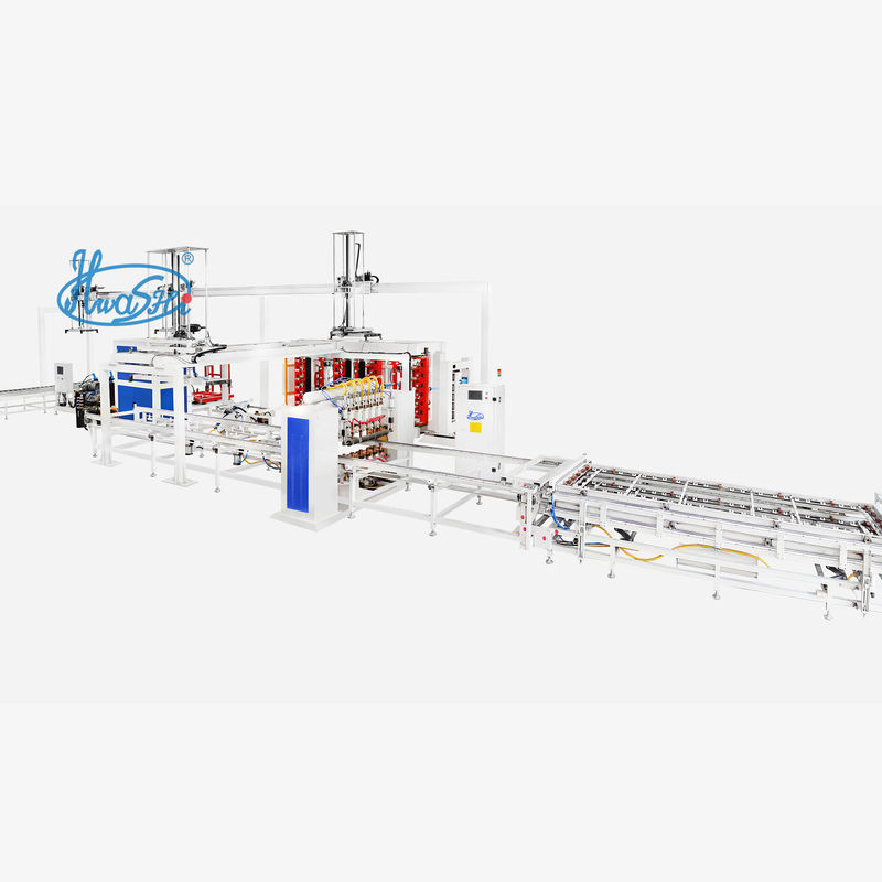 IBC grid,IBC Cage Frame produksi lini,Double Station Tubular Net Bending Machine