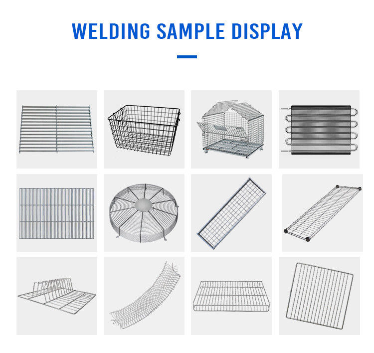 HWASHI Otomatis Wire Mesh Panel Kandang Pengelasan Mesin Membuat Line untuk Welded Wire Mesh