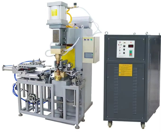 Hwashi Otomatis Inoks Stainless Steel Spot Welding Harga untuk Glass Lid Steel Belt, Otomatisasi penuh dapat dicapai