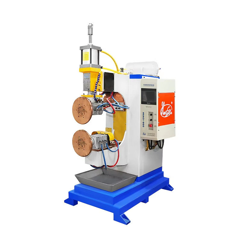 HWASHI kualitas tinggi 50-200KVA stainless steel otomatis lurus longitudinal rolling spot pengelasan mesin harga