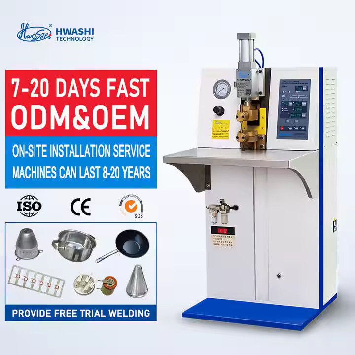HWASHI Micro Electrics Parts Multi-point CD Battery Spot Welding Machine Sliver Contact plate welder Peralatan
