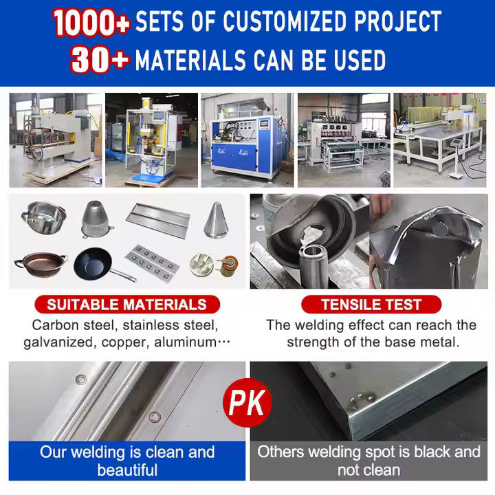 HWASHI Micro Electrics Parts Multi-point CD Battery Spot Welding Machine Sliver Contact plate welder Peralatan