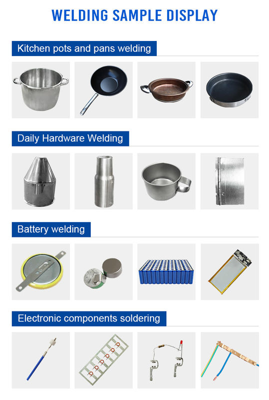 Mesin Pengelasan Titik HWASHI Lembar Logam Tabung dan Bingkai dengan Pot Dapur Huashi Baja Rostless