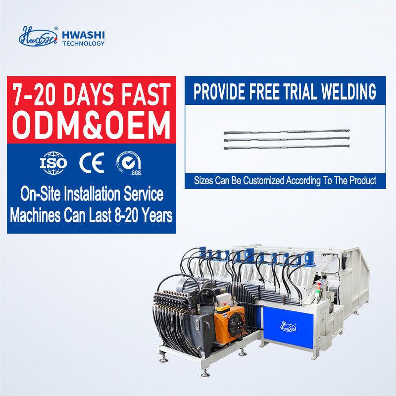 Mesin Hwahsi Automatic IBC Short Tube Pressing and Forming untuk IBC Frame Tube