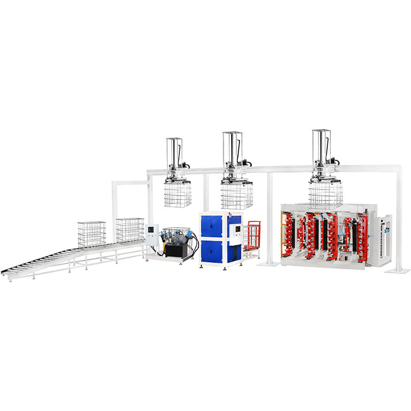 Mesin Produksi Kandang IBC Otomatis Penuh dengan 80 Kandang per Jam, Rekayasa Presisi, dan Sertifikasi CE/CCC