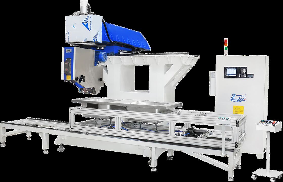 500kg Stainless Steel Sink Welding Machine dengan 80KVA Power and Water Cooling untuk Industrial Kitchen Sink Welding