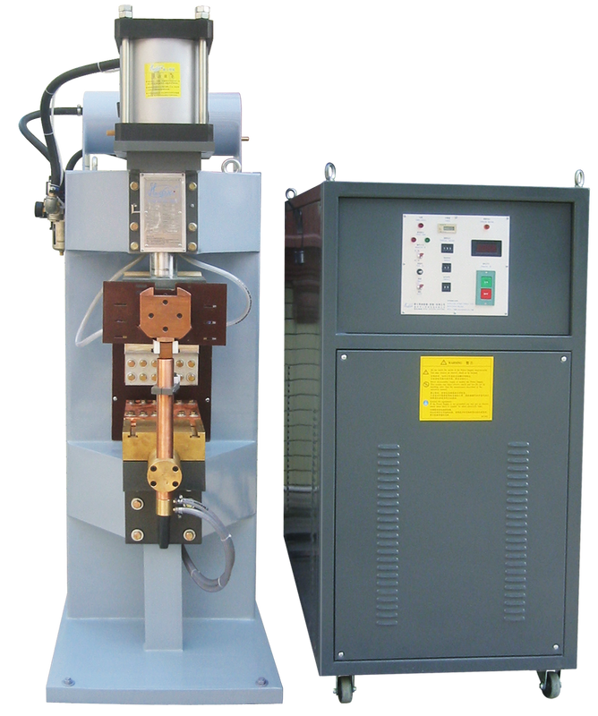 35k 50k AC Pulse Pneumatic Spot Welding Machine untuk bahan aluminium dan tembaga